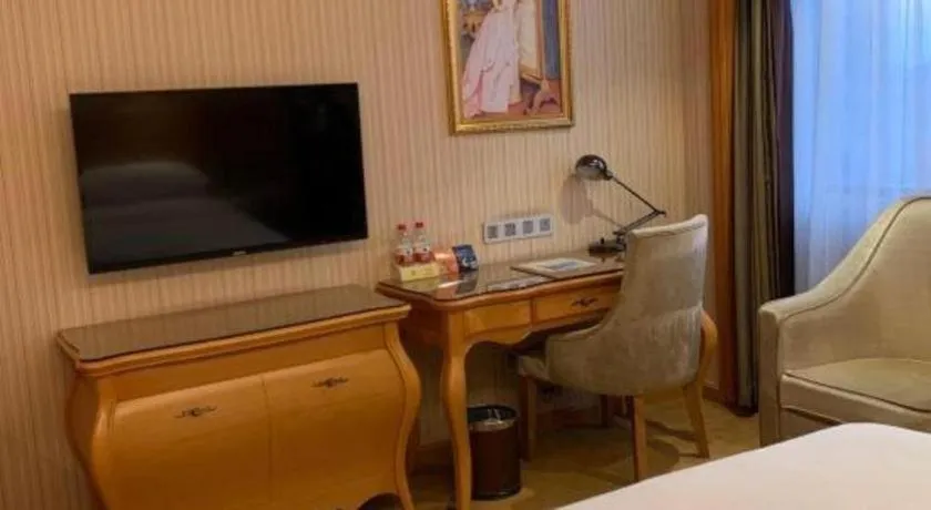 Bed in Vienna Hotel Wuhan Hankou North Avenue Sijimei Farmers Market