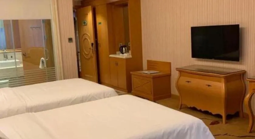 Bed in Vienna Hotel Wuhan Hankou North Avenue Sijimei Farmers Market