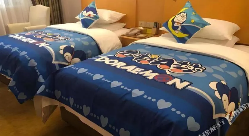 Bed in Vienna Hotel Guangdong Shaoguan Ruyuan Yao Cultural Square