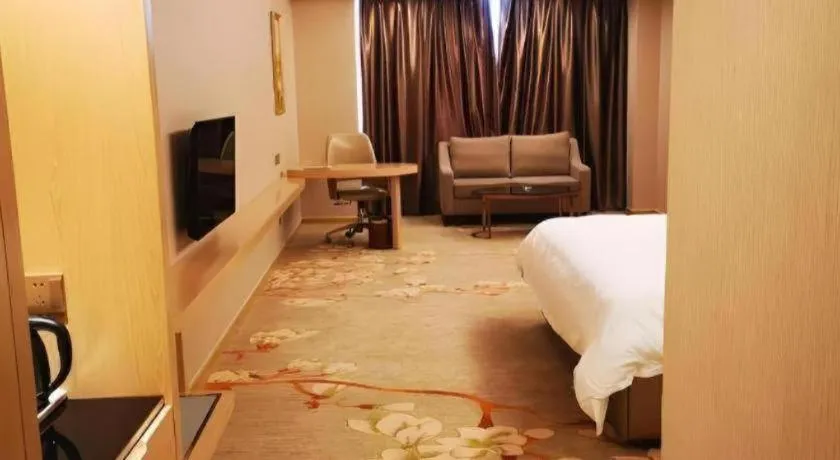 Bed in Vienna Hotel Anhui Taihe Baitai Xingma International