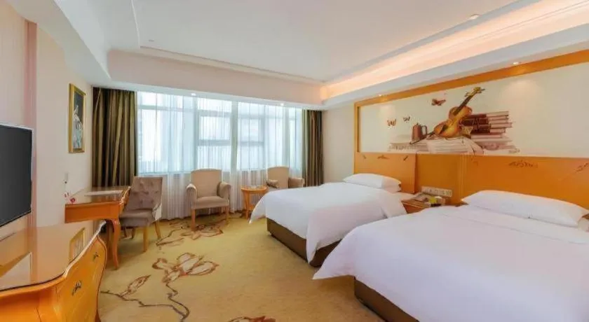 Bed in Vienna Hotel Guangdong Boluo Fu Mountain Scenic Spot