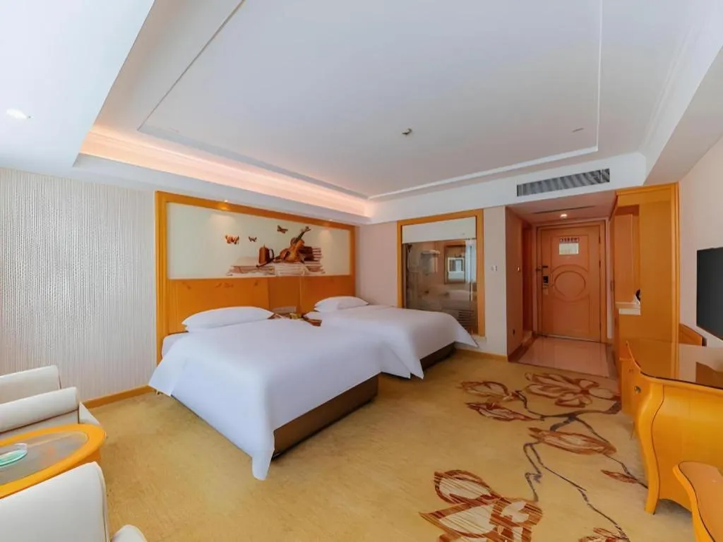 Bed in Vienna Hotel Guangdong Boluo Fu Mountain Scenic Spot