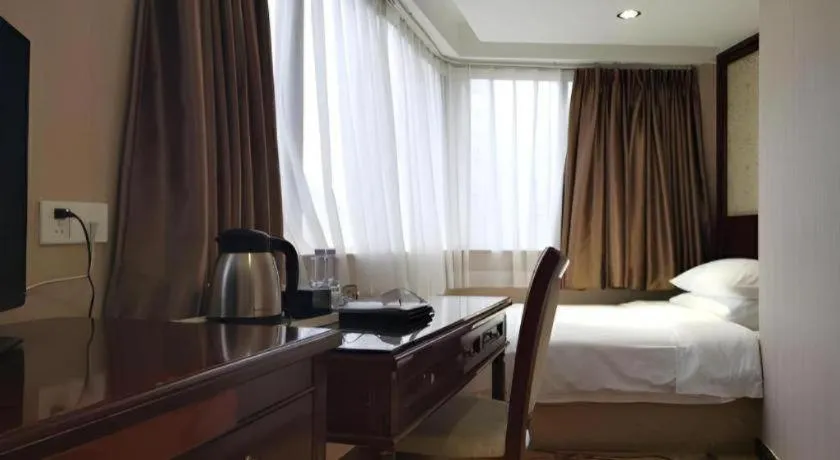 Bed in Vienna Hotel Guangdong Boluo Fu Mountain Scenic Spot