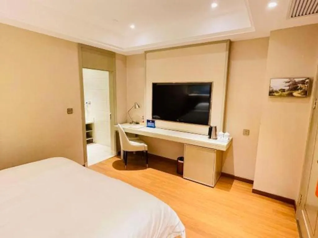 Bed in Vienna Hotel Beijing Changping Metro Station