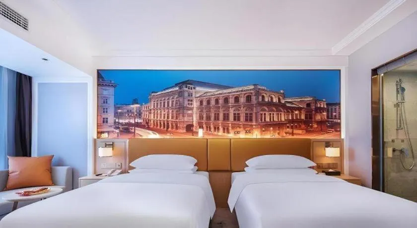 Bed in Vienna Hotel Anhui Bengbu Free Trade Zone