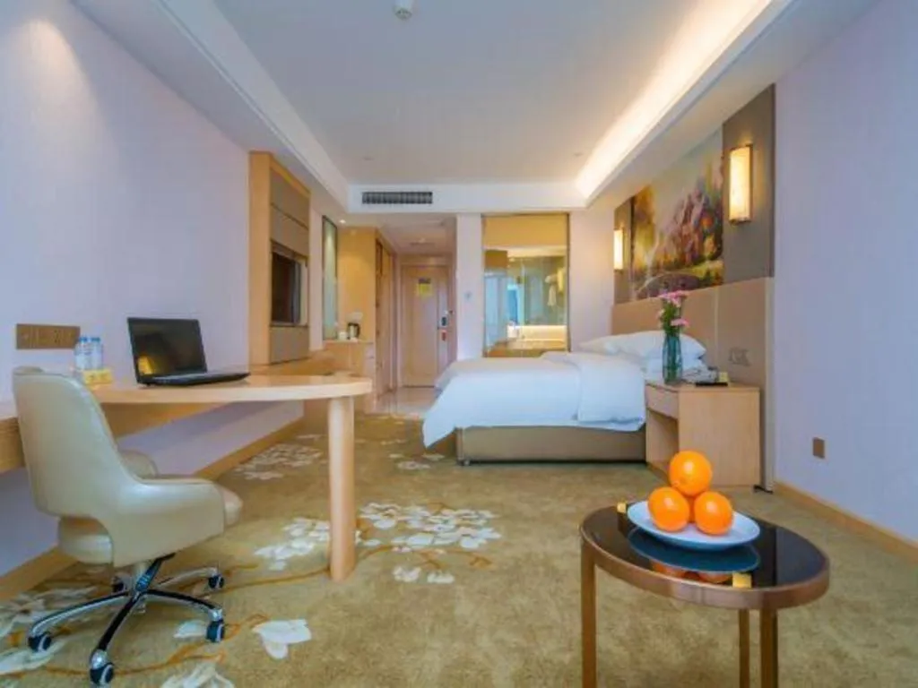 Bed in Vienna Hotel Wuhan Wenhua Avenue Jiangxia Keting Metro Station