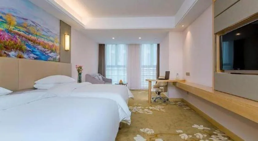 Bed in Vienna Hotel Wuhan Wenhua Avenue Jiangxia Keting Metro Station