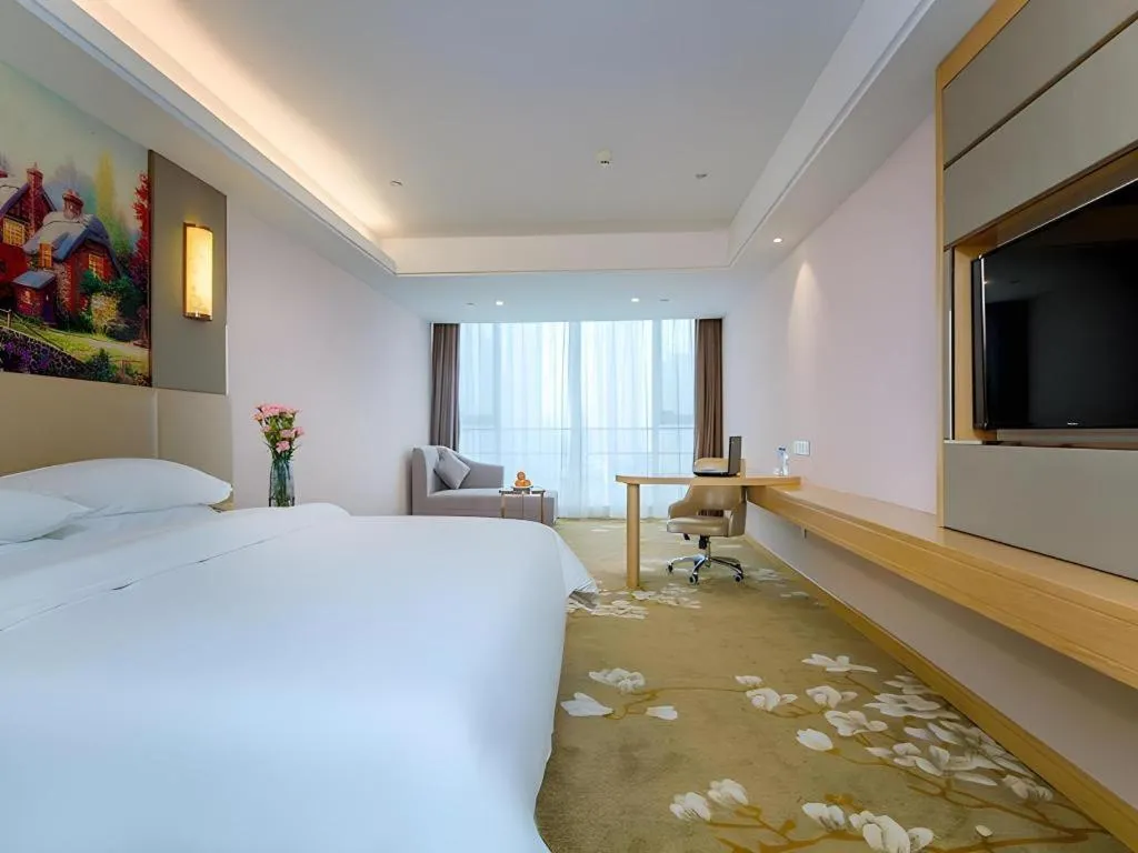 Bed in Vienna Hotel Wuhan Wenhua Avenue Jiangxia Keting Metro Station