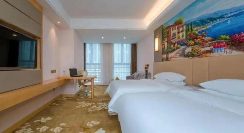 Bed in Vienna Hotel Wuhan Wenhua Avenue Jiangxia Keting Metro Station