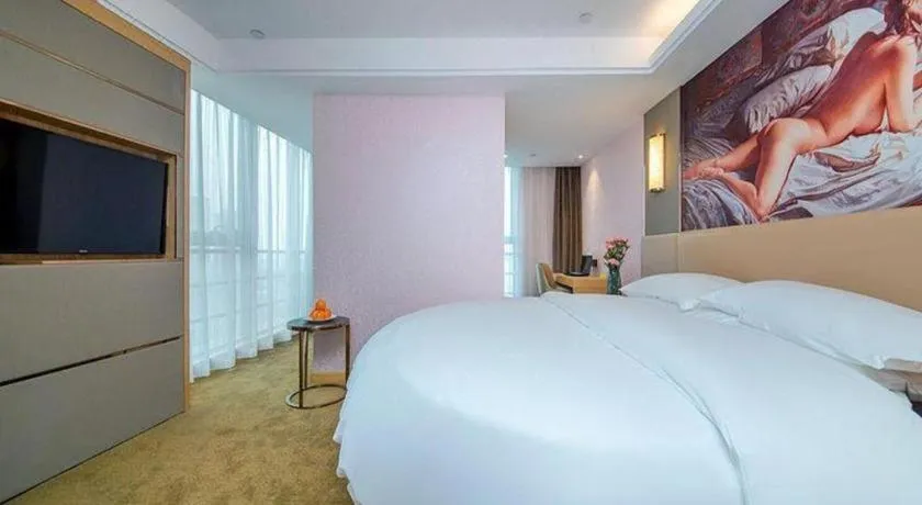 Bed in Vienna Hotel Wuhan Wenhua Avenue Jiangxia Keting Metro Station