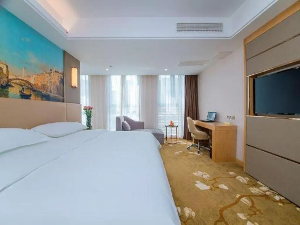 Bed in Vienna Hotel Wuhan Wenhua Avenue Jiangxia Keting Metro Station