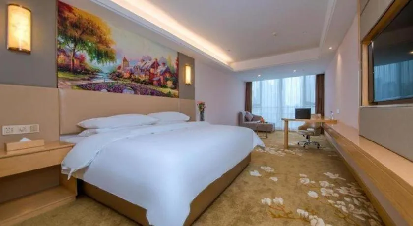 Bed in Vienna Hotel Wuhan Wenhua Avenue Jiangxia Keting Metro Station