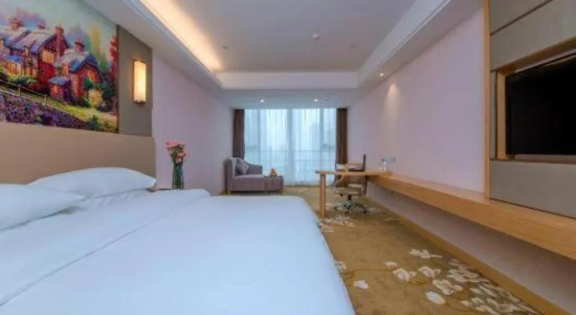 Bed in Vienna Hotel Wuhan Wenhua Avenue Jiangxia Keting Metro Station