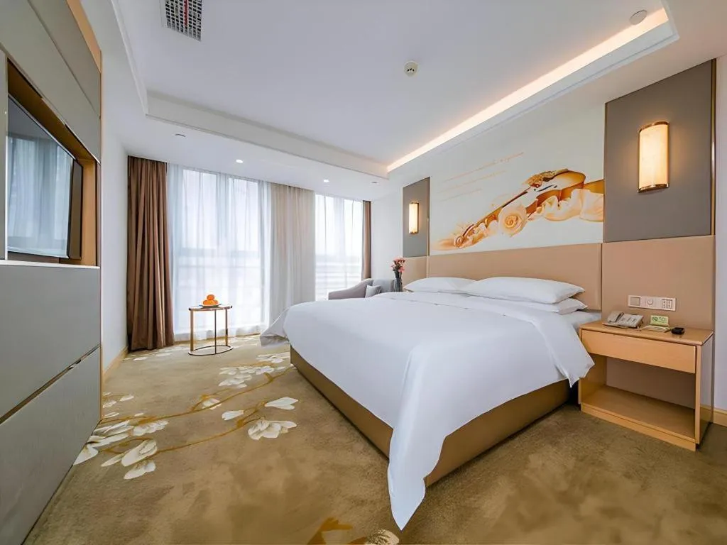 Bed in Vienna Hotel Wuhan Wenhua Avenue Jiangxia Keting Metro Station
