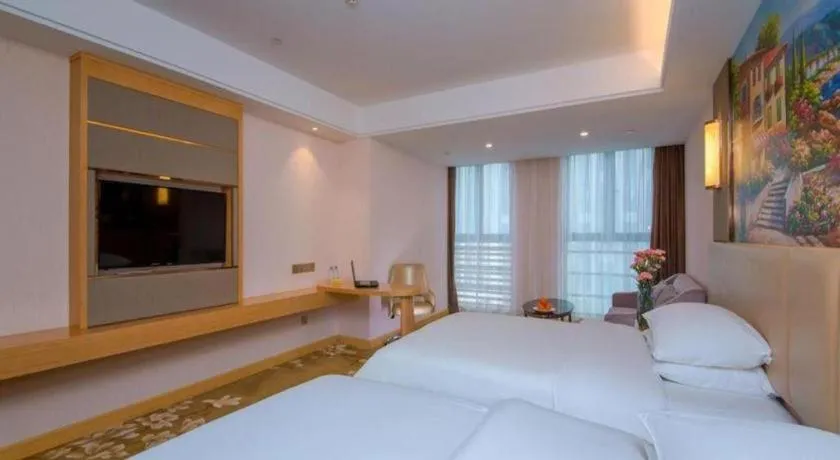 Bed in Vienna Hotel Wuhan Wenhua Avenue Jiangxia Keting Metro Station