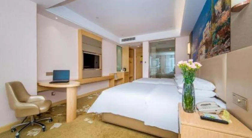 Bed in Vienna Hotel Wuhan Wenhua Avenue Jiangxia Keting Metro Station