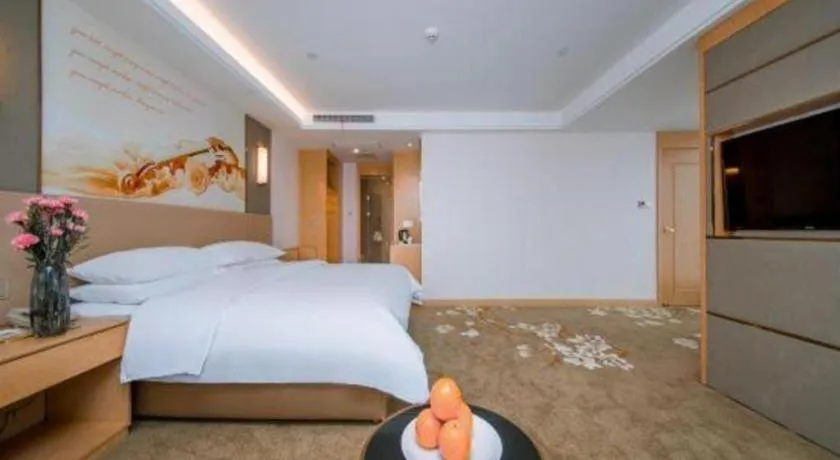 Bed in Vienna Hotel Wuhan Wenhua Avenue Jiangxia Keting Metro Station