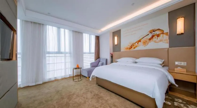Bed in Vienna Hotel Wuhan Wenhua Avenue Jiangxia Keting Metro Station