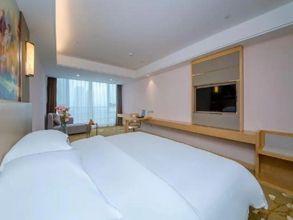 Bed in Vienna Hotel Wuhan Wenhua Avenue Jiangxia Keting Metro Station