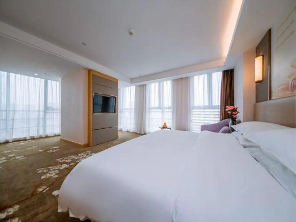 Bed in Vienna Hotel Wuhan Wenhua Avenue Jiangxia Keting Metro Station