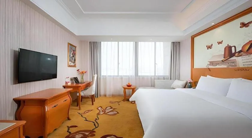 Bed in Vienna Hotel Anhui Bengbu Guzhen Railway Station