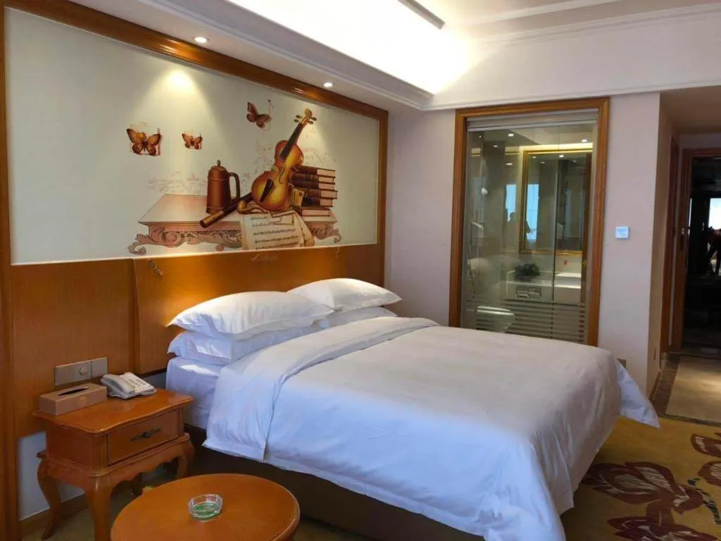 Bed in Vienna Hotel Anhui Bengbu Guzhen Railway Station