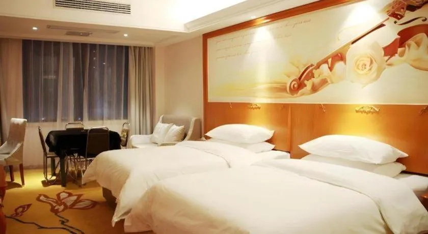 Bed in Vienna Hotel Anhui Bengbu Guzhen Railway Station