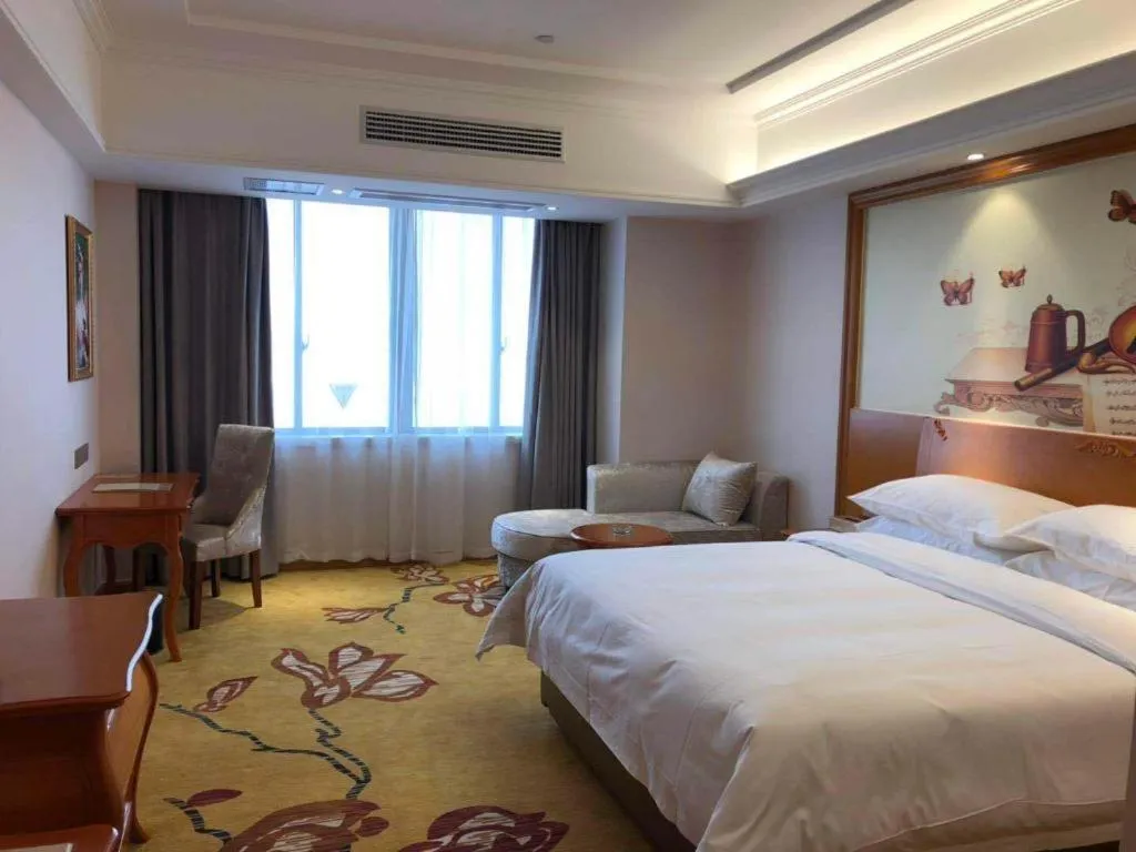 Bed in Vienna Hotel Anhui Bengbu Guzhen Railway Station