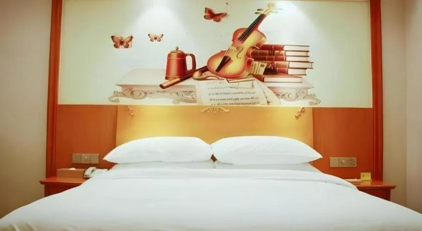 Bed in Vienna Hotel Anhui Bengbu Guzhen Railway Station