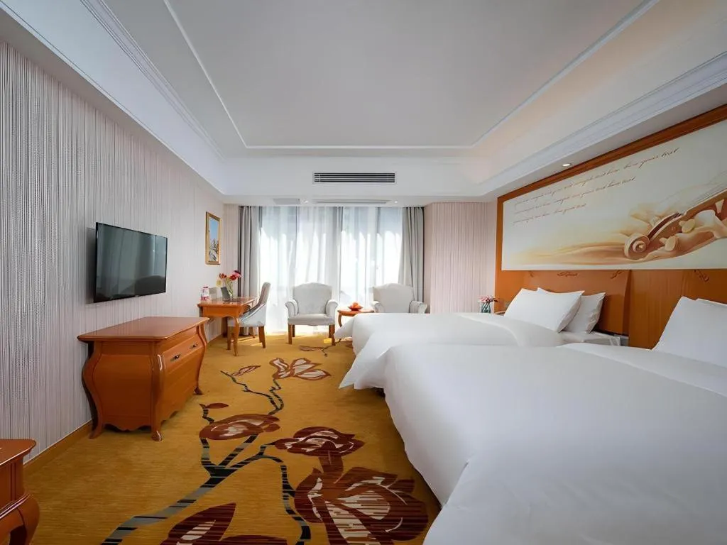 Bed in Vienna Hotel Anhui Bengbu Guzhen Railway Station