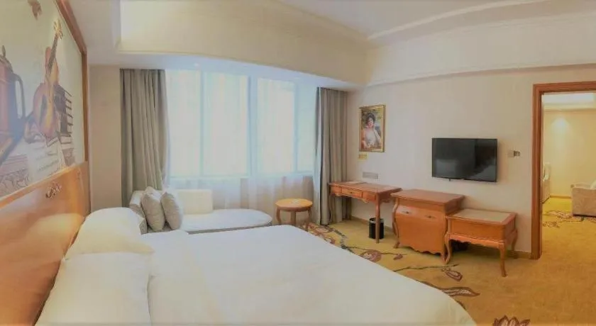 Bed in Vienna Hotel Anhui Bengbu Guzhen Railway Station