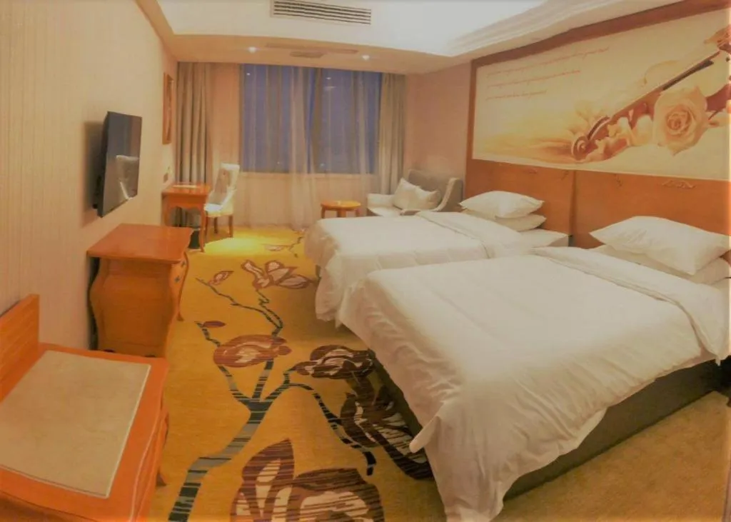 Bed in Vienna Hotel Anhui Bengbu Guzhen Railway Station