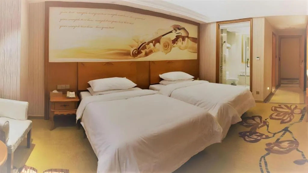 Bed in Vienna Hotel Anhui Bengbu Guzhen Railway Station
