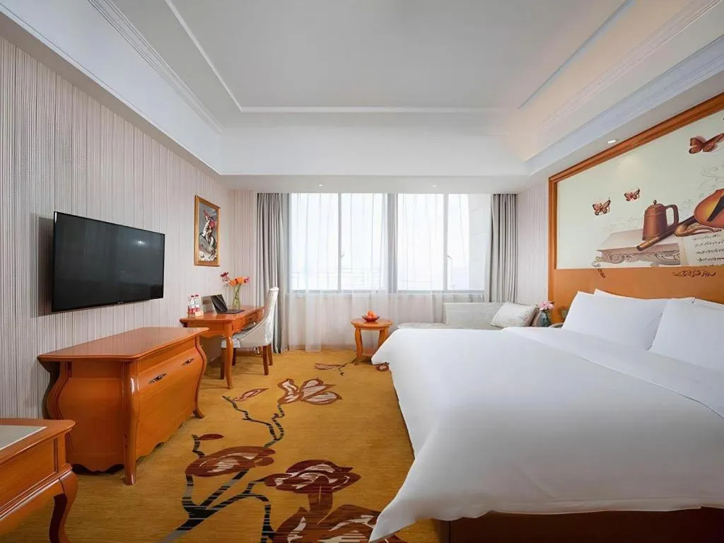 Bed in Vienna Hotel Anhui Bengbu Guzhen Railway Station