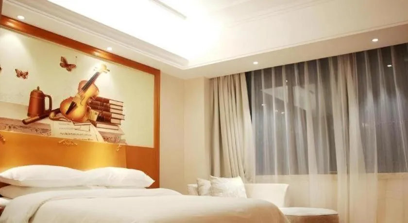 Bed in Vienna Hotel Anhui Bengbu Guzhen Railway Station