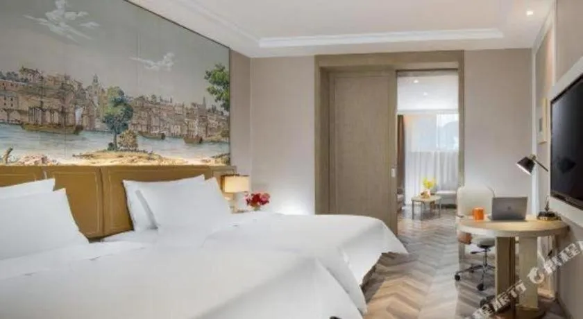 Bed in Vienna Hotel Beijing Changping Science and Technology Park