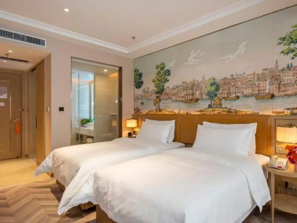 Bed in Vienna Hotel Beijing Changping Science and Technology Park