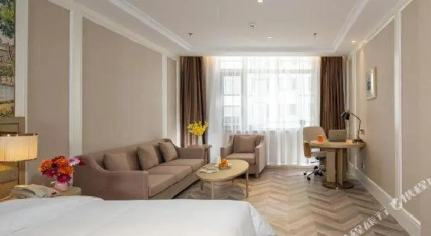 Bed in Vienna Hotel Beijing Changping Science and Technology Park