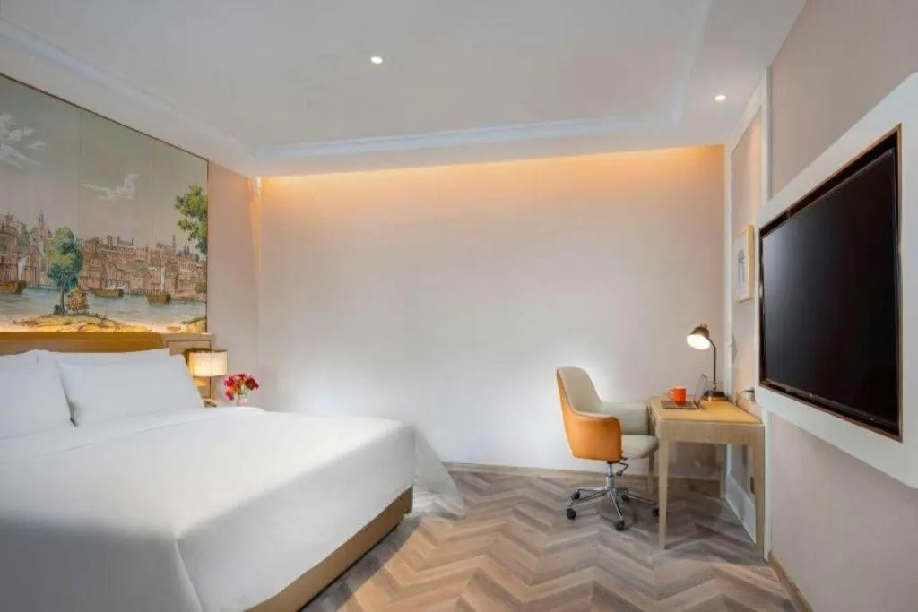 Bed in Vienna Hotel Beijing Changping Science and Technology Park