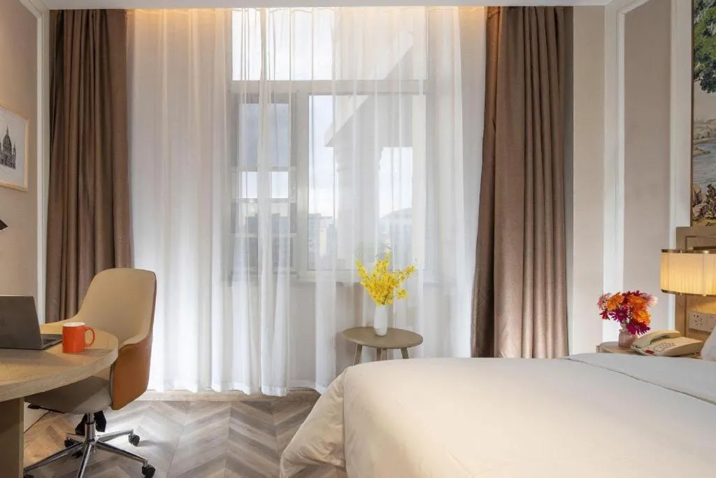 Bed in Vienna Hotel Beijing Changping Science and Technology Park