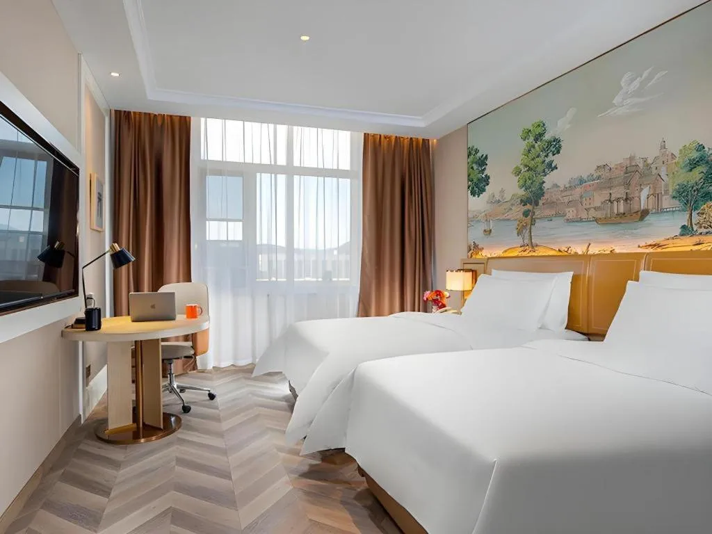 Bed in Vienna Hotel Beijing Changping Science and Technology Park