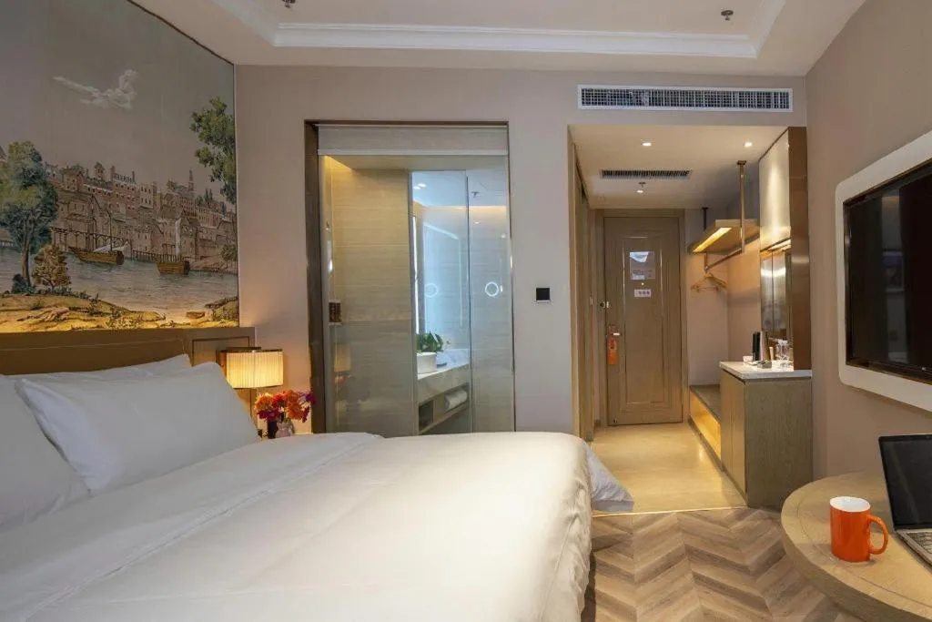 Bed in Vienna Hotel Beijing Changping Science and Technology Park