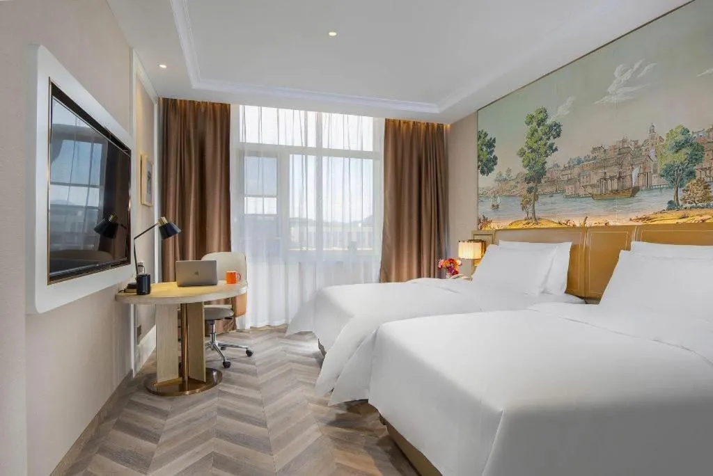 Bed in Vienna Hotel Beijing Changping Science and Technology Park