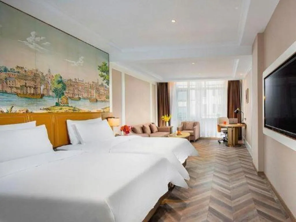 Bed in Vienna Hotel Beijing Changping Science and Technology Park