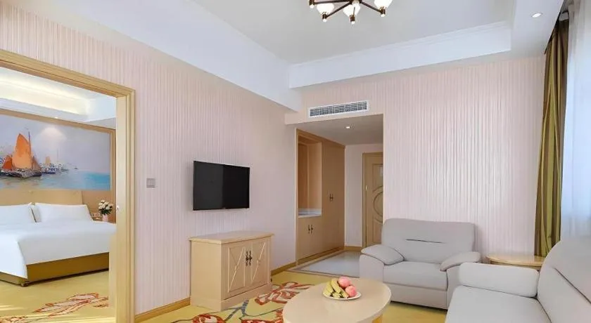 Bed in Vienna Hotel Shandong Zaozhuang Qingtan Road