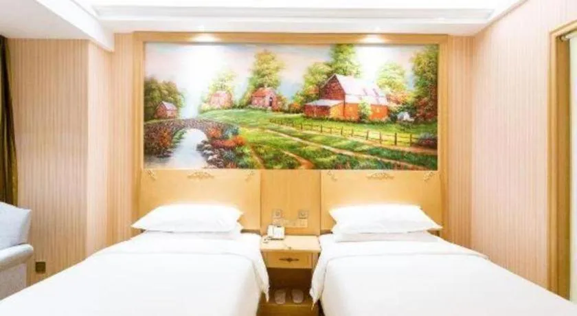Bed in Vienna Hotel Shandong Zaozhuang Qingtan Road