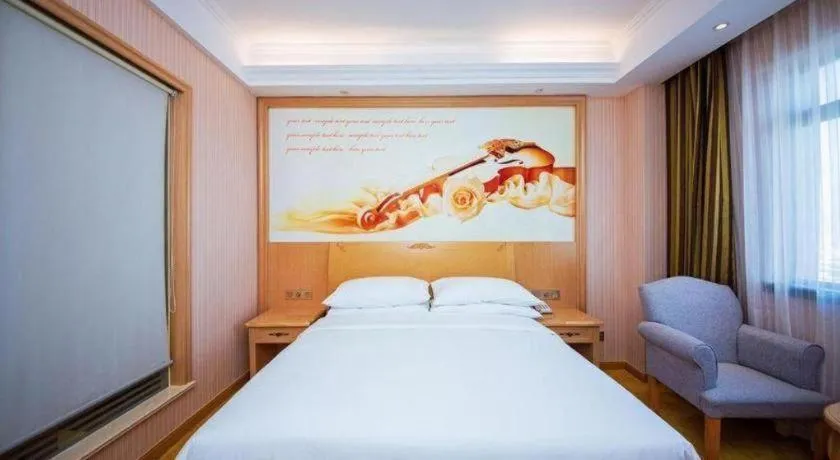 Bed in Vienna Hotel Shandong Zaozhuang Qingtan Road