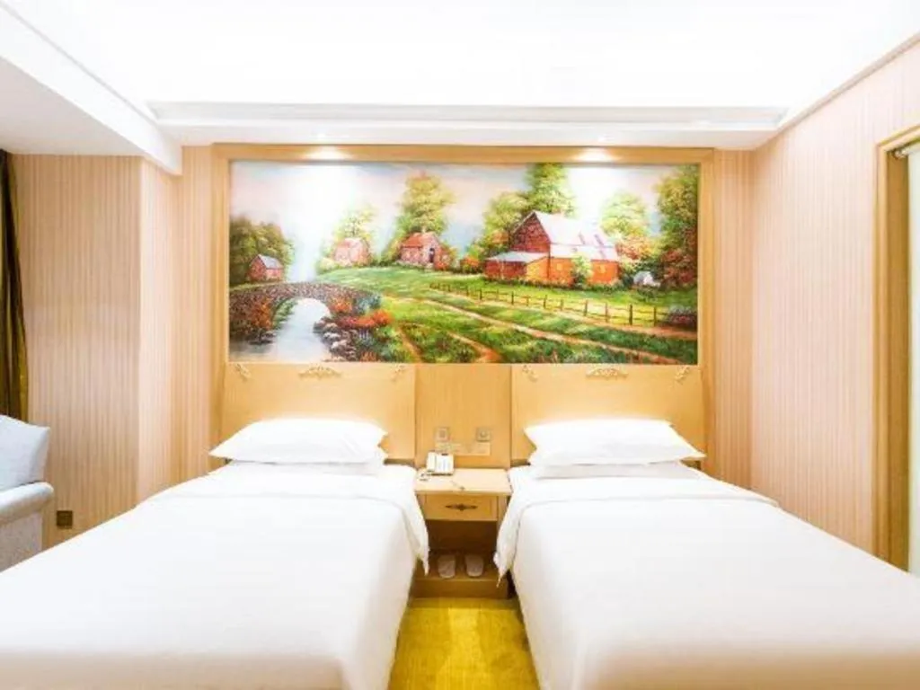Bed in Vienna Hotel Shandong Zaozhuang Qingtan Road