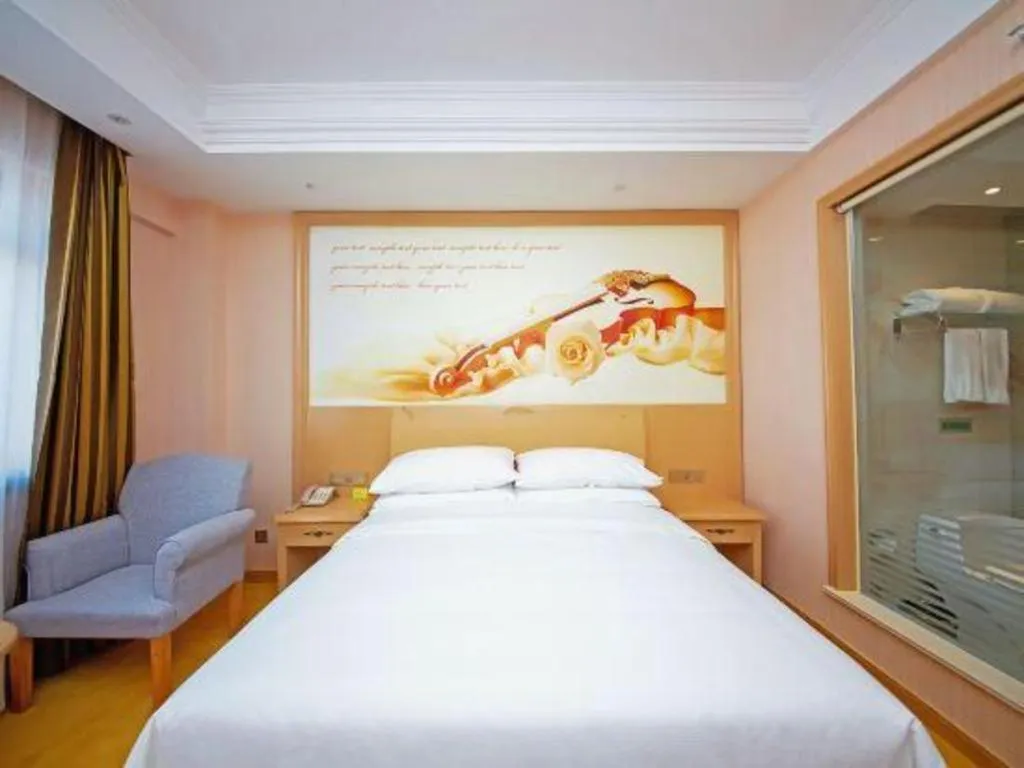 Bed in Vienna Hotel Shandong Zaozhuang Qingtan Road