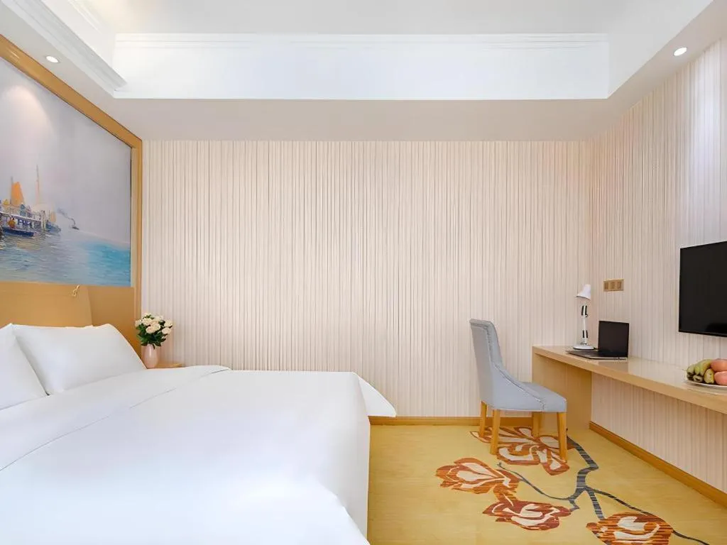 Bed in Vienna Hotel Shandong Zaozhuang Qingtan Road